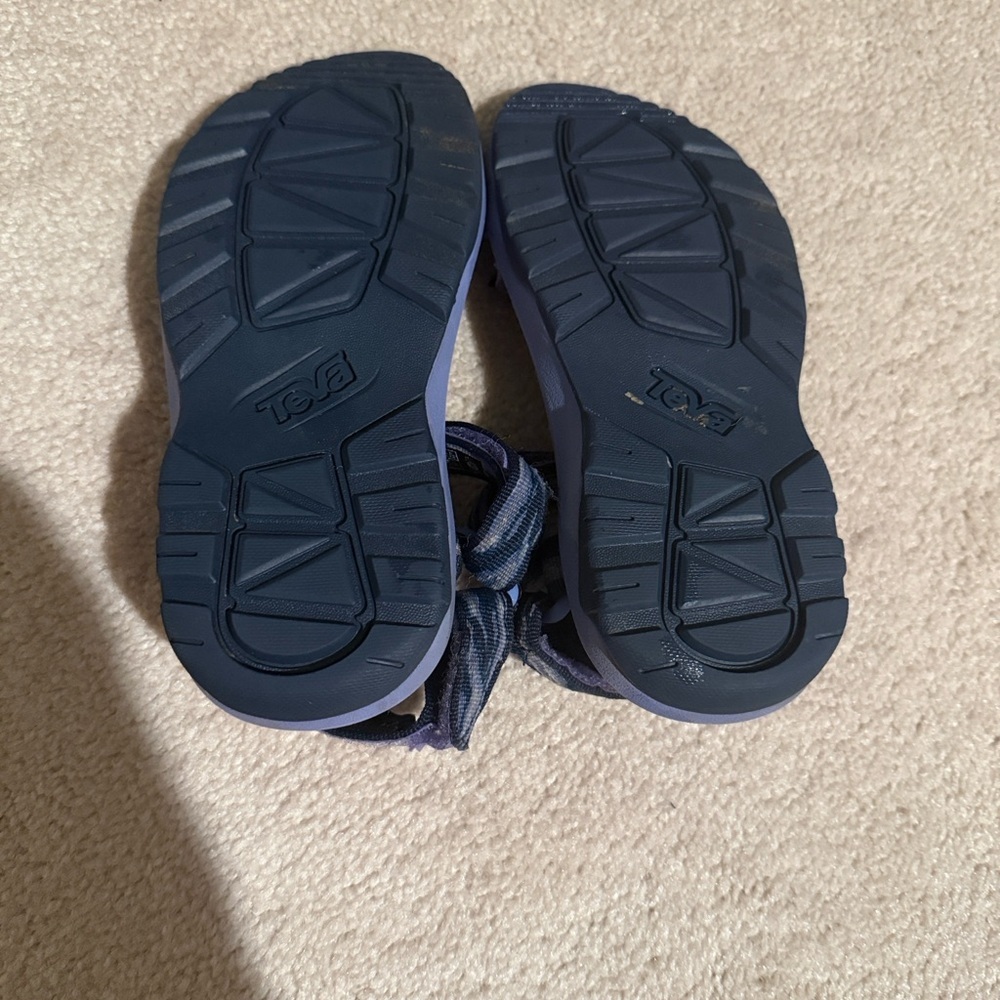 Teva Lilac and Navy Kids' Outdoor Sandals - Picture 6 of 6
